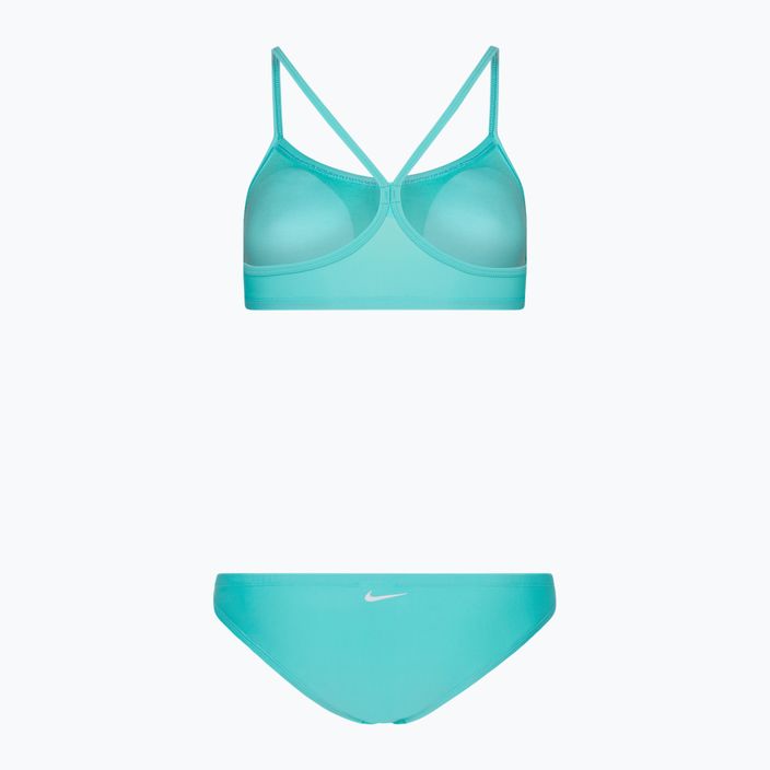 Dámske dvojdielne plavky Nike Essential Sports Bikini blue NESS9096-318 2