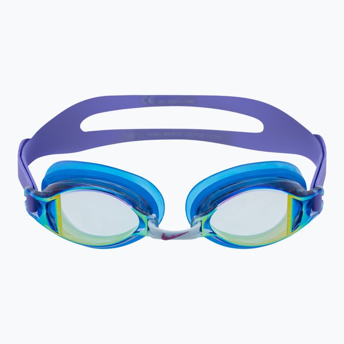 Plavecké okuliare Nike CHROME MIRROR blue NESS7152 2