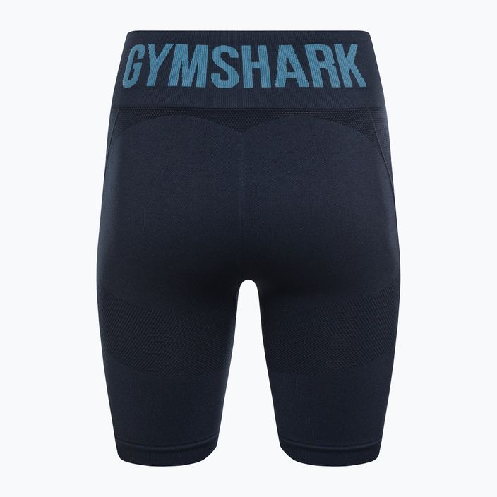 Dámske tréningové šortky Gymshark Flex Cycling navy blue 7