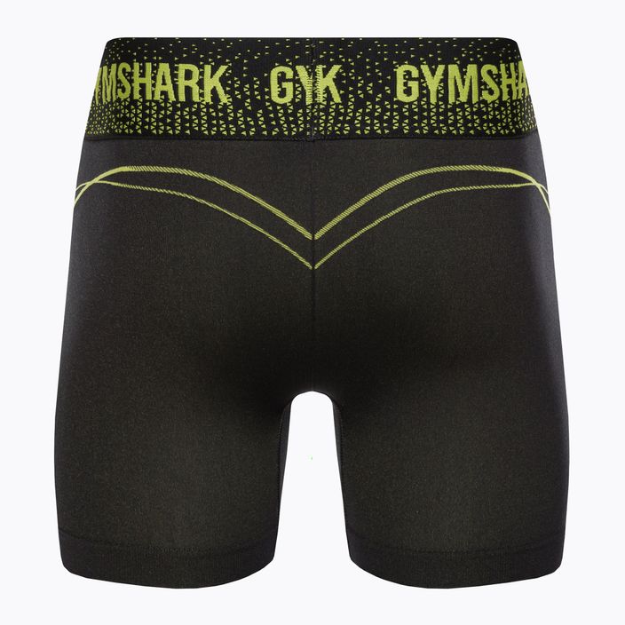 Dámske tréningové šortky Gymshark Apex Seamless Low Rise green/black 6