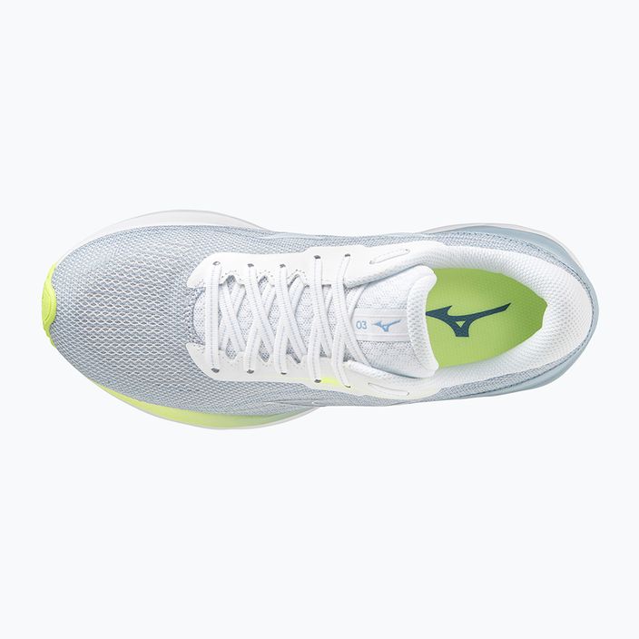 Dámska bežecká obuv Mizuno Skyrise 3 white/ white/ neo lime 5