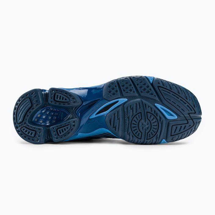 Pánska volejbalová obuv Mizuno Wave Voltage Mid tmavomodro-modrá V1GA216521 6