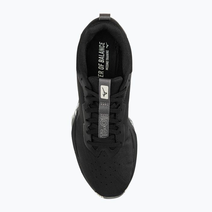 Pánska bežecká obuv Mizuno TS-01 Black/White/Quiet Shade 31GC220101 6