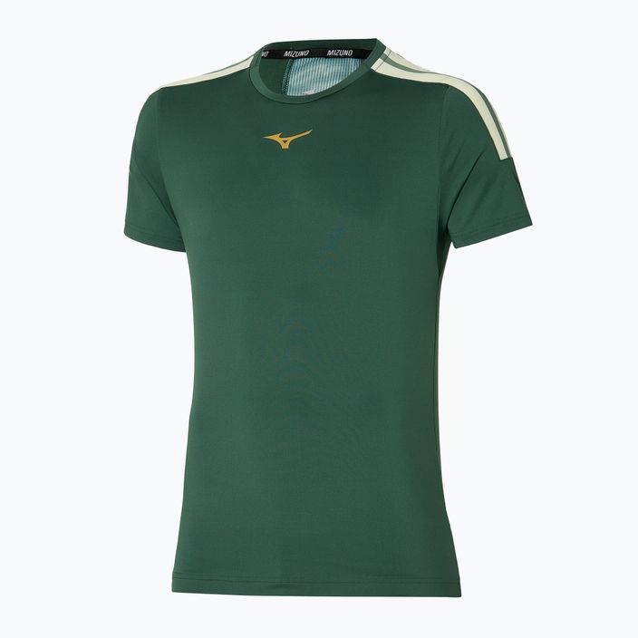 Pánske bežecké tričko Mizuno Shadow Tee green 62GAA00237