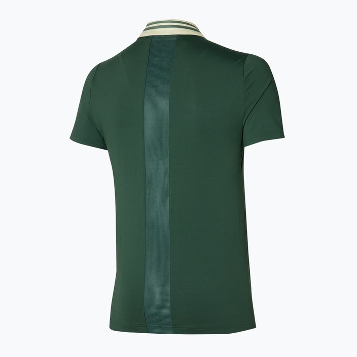 Pánske bežecké tričko Mizuno Shadow Polo green 62GAA00437 2