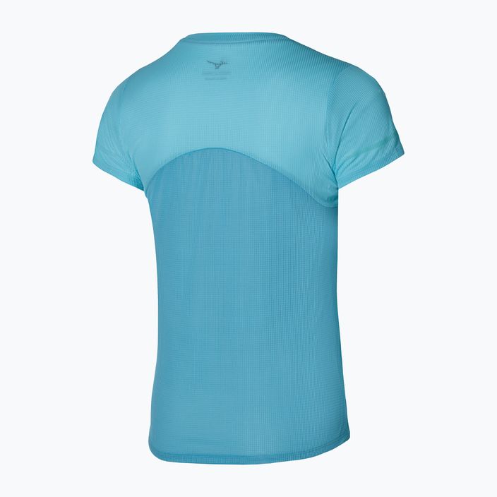 Dámske bežecké tričko Mizuno DryAeroFlow Tee maui blue 2