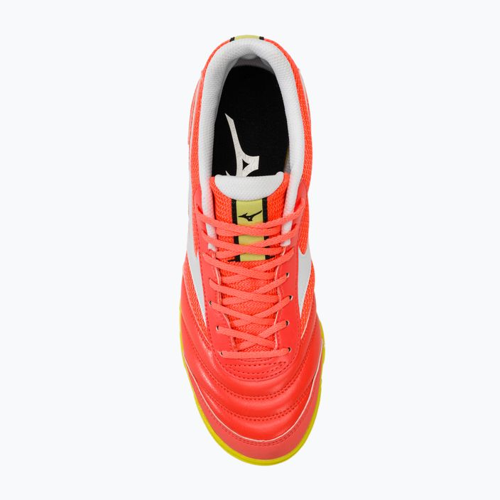 Pánske kopačky Mizuno Morelia Sala Club TF neon flame/white 5