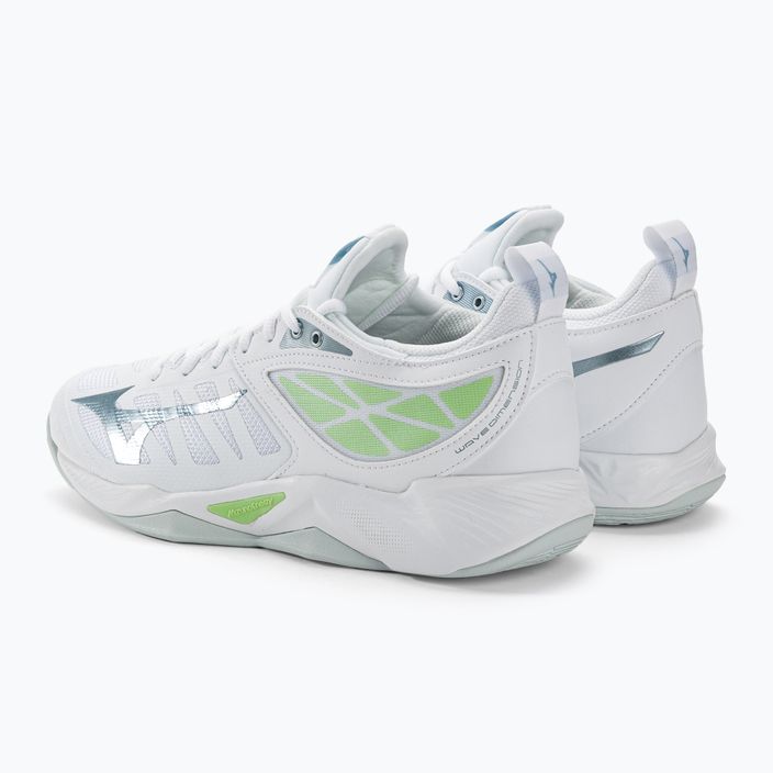 Dámska volejbalová obuv Mizuno Wave Dimension white / g ridge / patina green 3