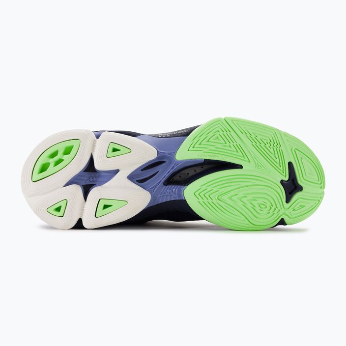 Pánska volejbalová obuv Mizuno Wave Lightning Z7 Mid evening blue / tech green / lolite 6