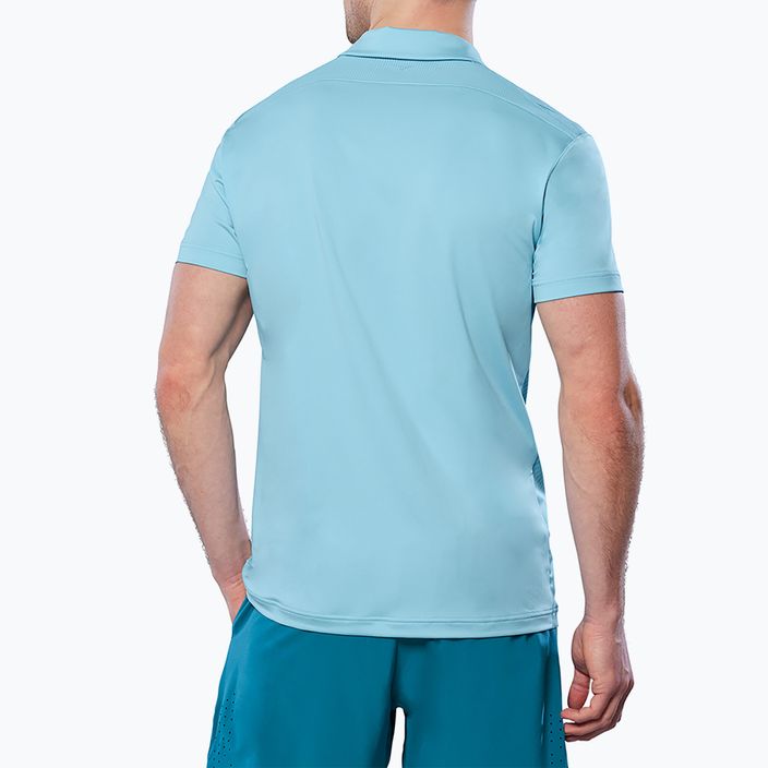 Pánske tenisové polo tričko Mizuno Charge Shadow Polo blue glow 2