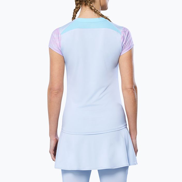 Dámske tenisové tričko Mizuno Charge Printed Tee halogen blue 2