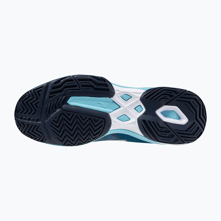 Pánska tenisová obuv  Mizuno Wave Exceed Light 2 AC moroccan blue / white / bluejay 12