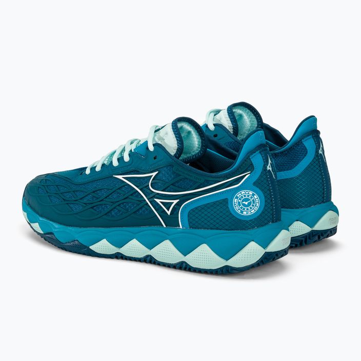 Pánska tenisová obuv Mizuno Wave Enforce Tour CC moroccan blue/white/bluejay 3