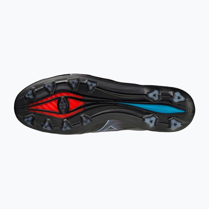 Pánske kopačky Mizuno Αlpha Elite Md black/ignition red/801 c 12