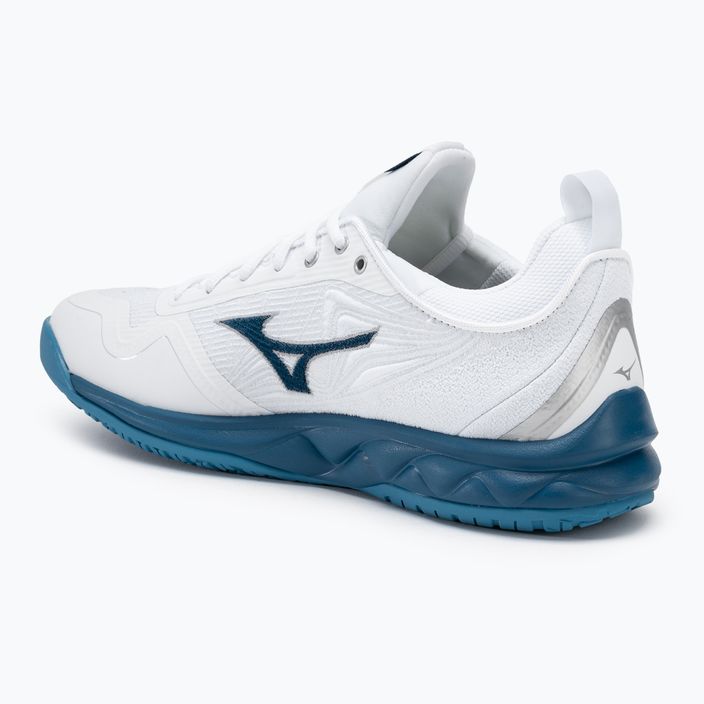 Pánska volejbalová obuv Mizuno Wave Luminous 2 white/sailor blue/silver 3