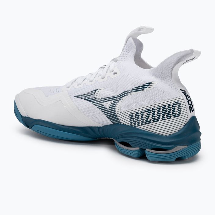 Pánska volejbalová obuv Mizuno Wave Lightning Neo2 white/sailor blue/silver 3
