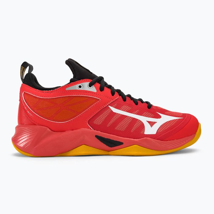 Pánska volejbalová obuv Mizuno Wave Dimension radiant red/white/carrot curl 2