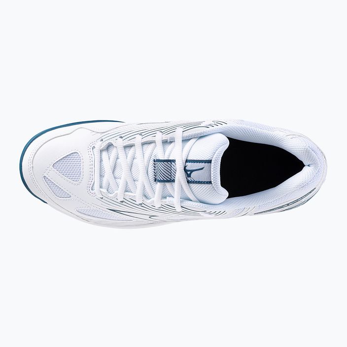 Pánska volejbalová obuv Mizuno Cyclone Speed 4 white/sailor blue/silver 4