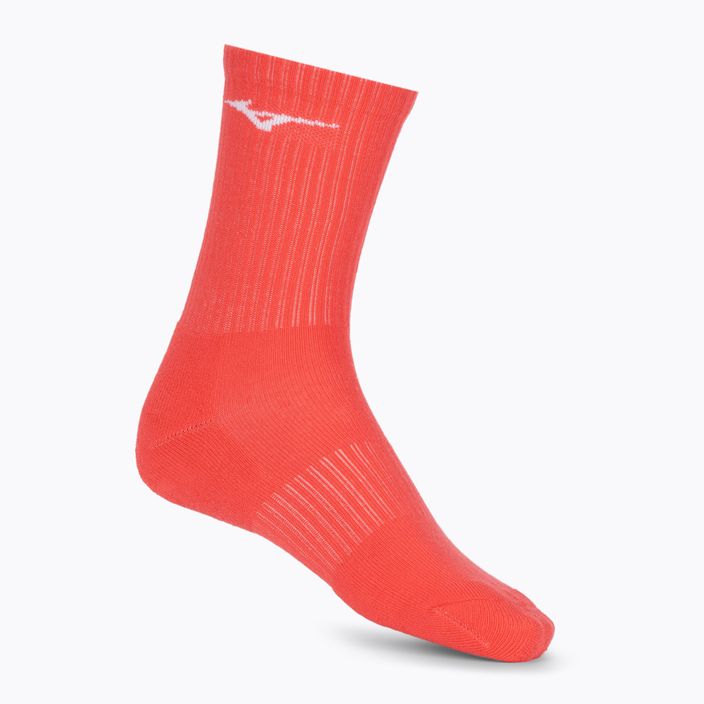 Tenisové ponožky Mizuno Training 3 pary white/radiant red/moroccan blue 3