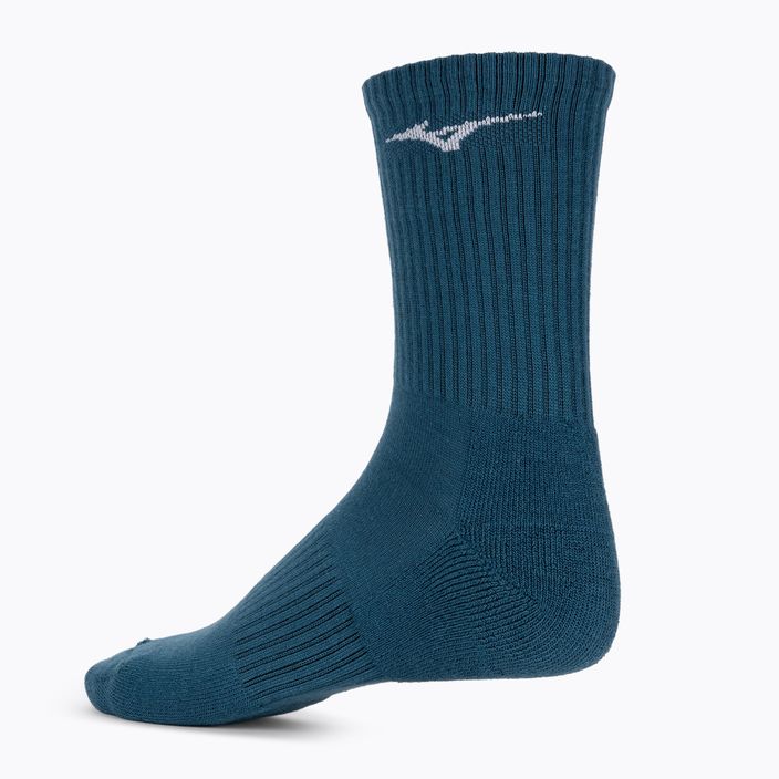 Tenisové ponožky Mizuno Training 3 pary white/radiant red/moroccan blue 5