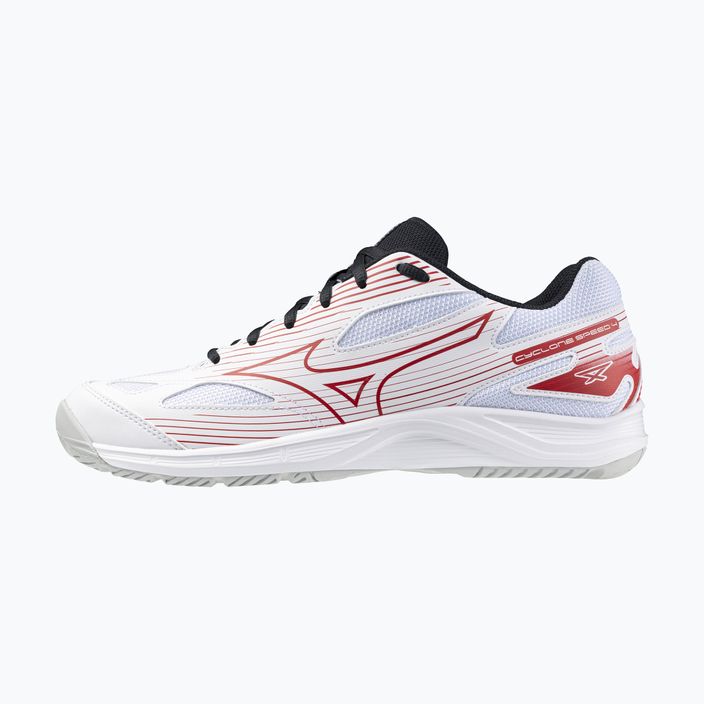 Volejbalová obuv Mizuno Cyclone Speed 4 white/salsa/black