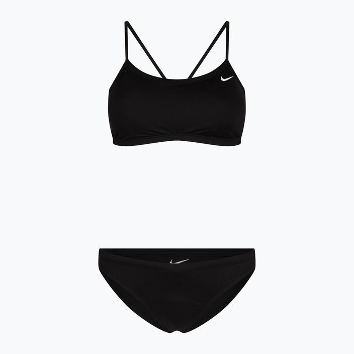 Dámske dvojdielne plavky Nike Essential Sports Bikini black NESSA211-001