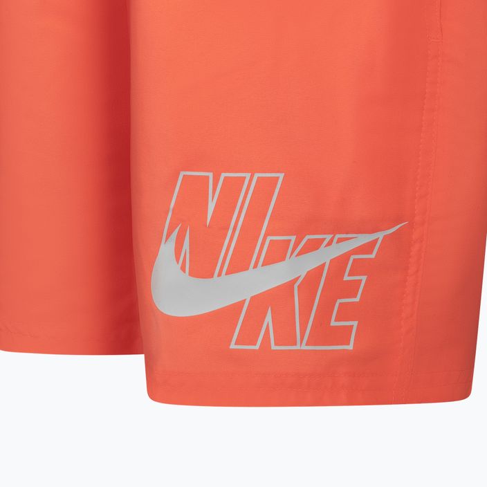 Detské plavecké šortky Nike Logo Solid Lap oranžové NESSA771-821 3
