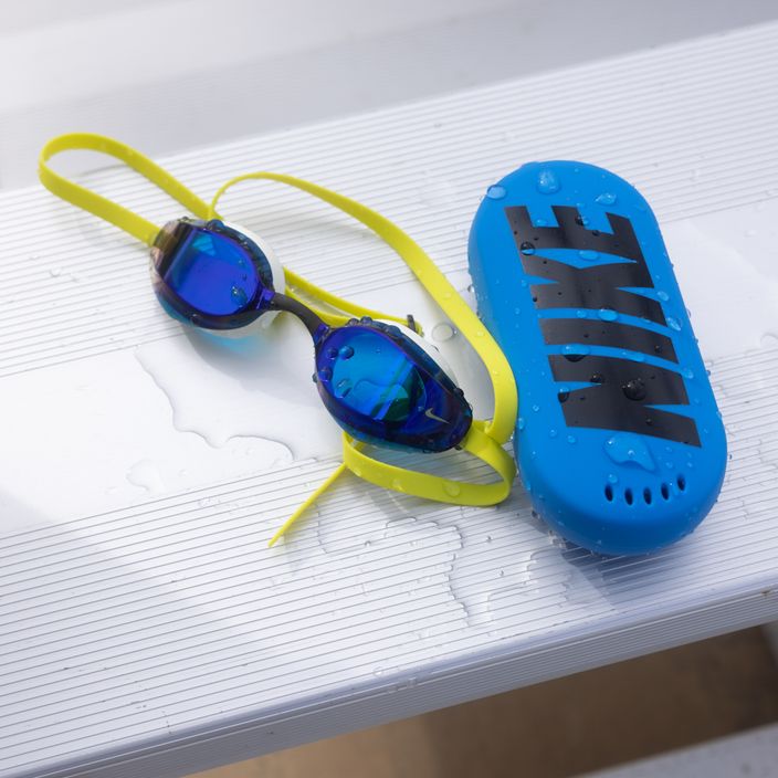 Plavecké okuliare Nike Vapore Mirror navy blue NESSA176 5