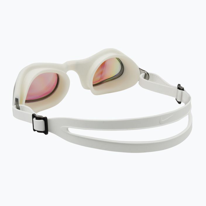 Plavecké okuliare Nike Expanse Mirror biele NESSB160 4