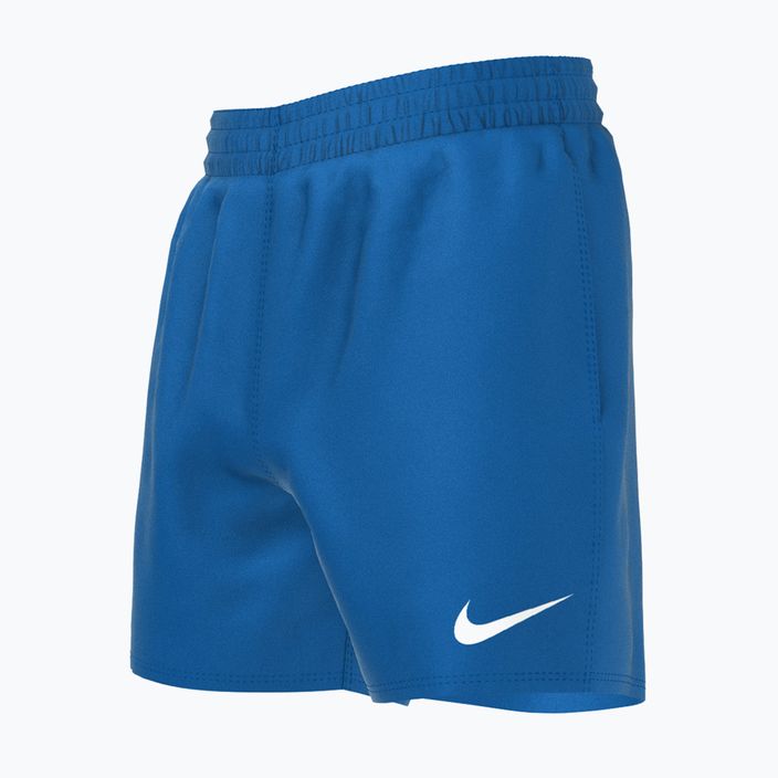 Detské plavecké šortky Nike Essential 4" Volley modré NESSB866-447 4