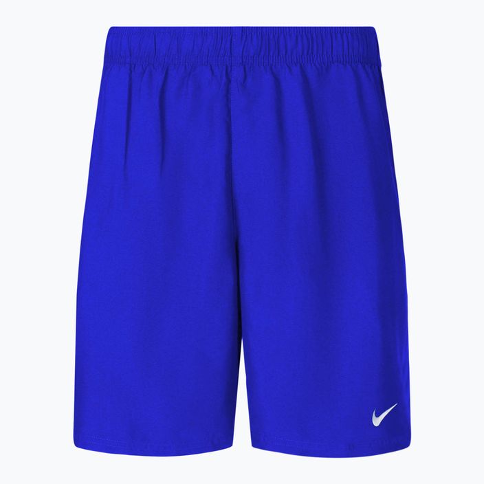 Detské plavecké šortky Nike Essential 4" Volley modré NESSB866-447