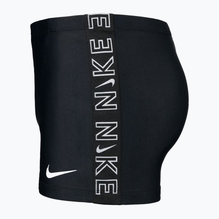 Pánske plavecké boxerky Nike Logo Tape Square Leg black NESSB134-001 3