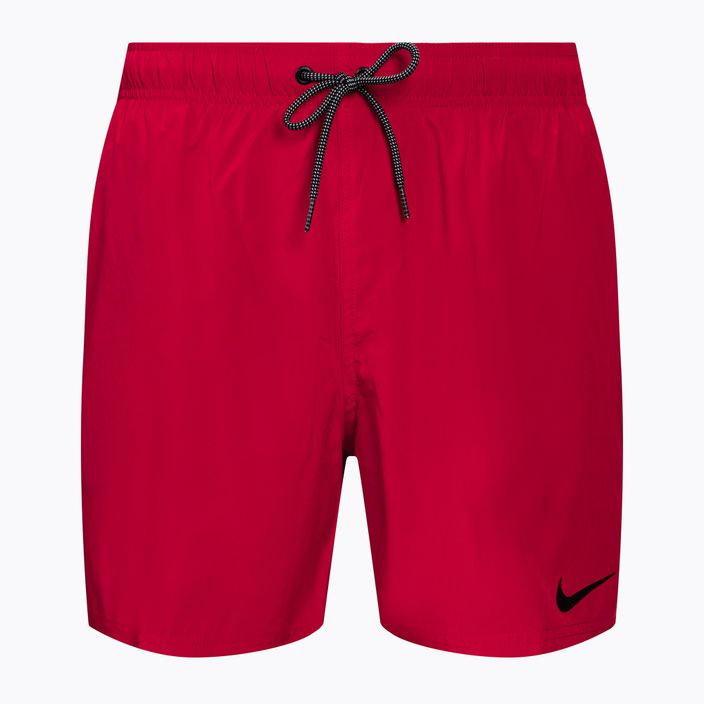 Pánske plavecké šortky Nike Contend 5" Volley červené NESSB500-614
