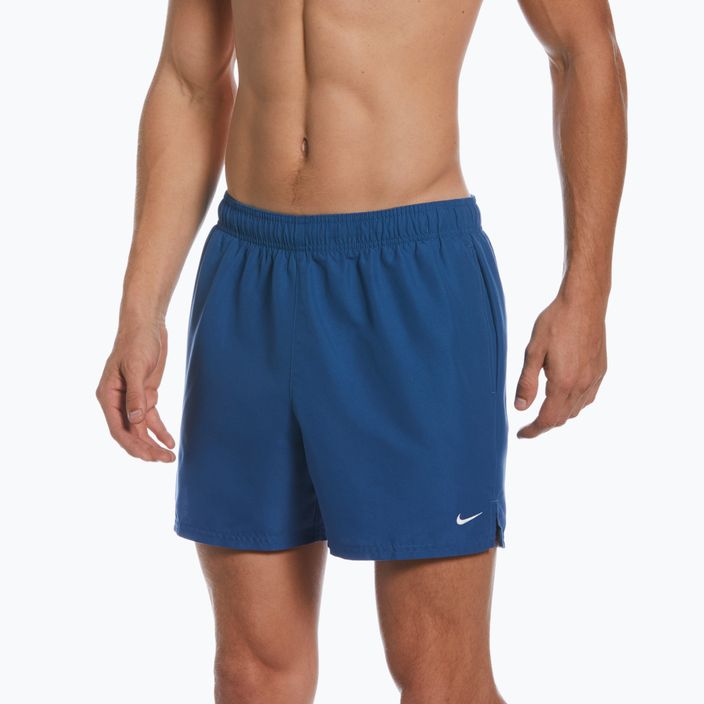 Pánske plavecké šortky Nike Essential 5" Volley navy blue NESSA560-444 4