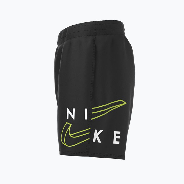 Detské plavecké šortky Nike Split Logo 4" Volley čierne NESSC786-001 6