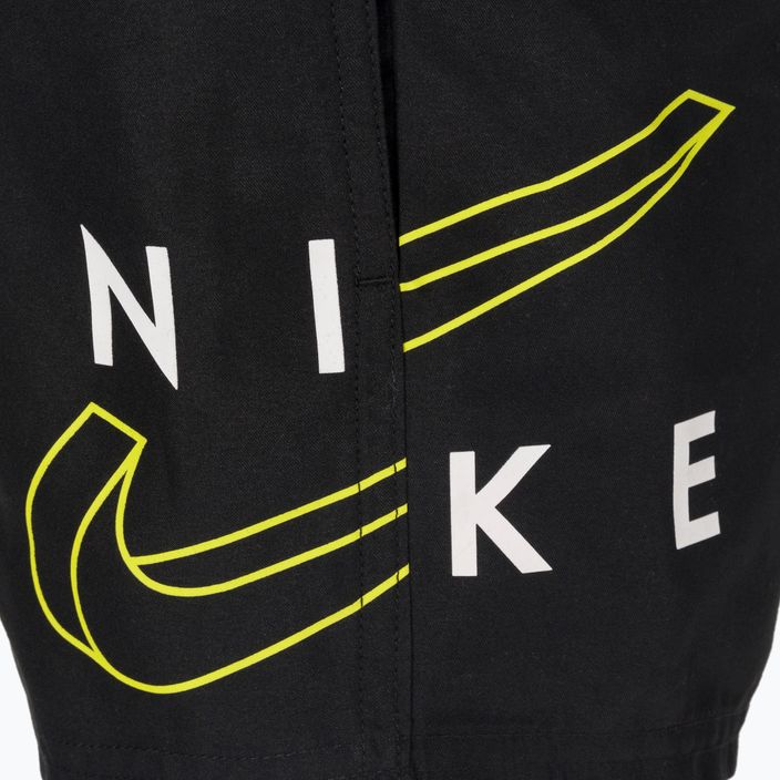 Detské plavecké šortky Nike Split Logo 4" Volley čierne NESSC786-001 3