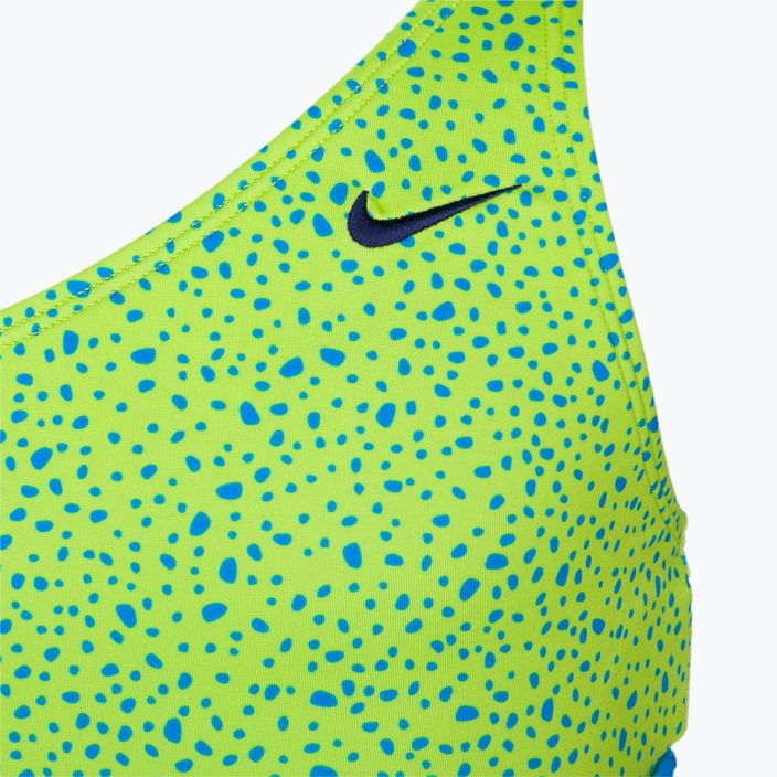 Detské dvojdielne plavky Nike Water Dots Asymmetrical blue NESSC725-458 3
