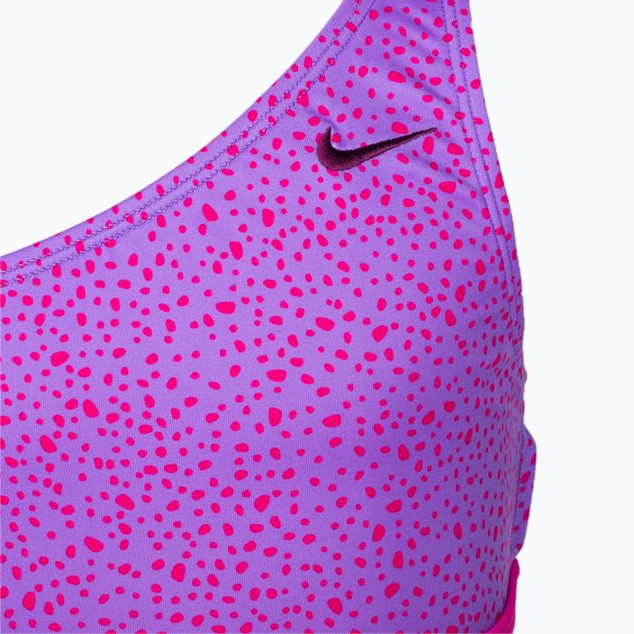 Detské dvojdielne plavky Nike Water Dots Asymmetrical pink NESSC725-672 3