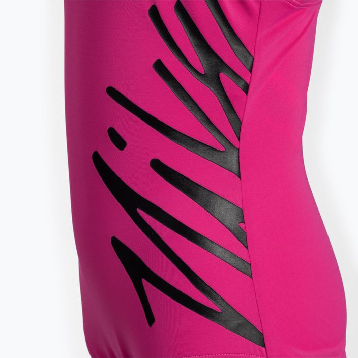 Ružové detské jednodielne plavky Nike Crossback NESSC727-672 3