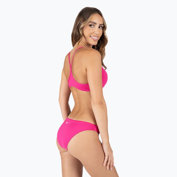 Dvojdielne plavky Nike Essential Sports Bikini ružové NESSA211-672 3