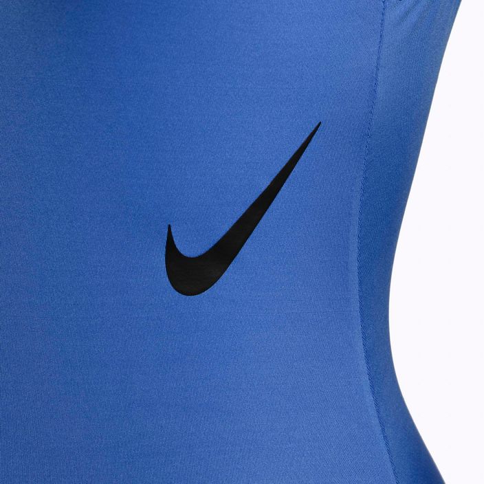 Nike Sneakerkini U-Back dámske jednodielne plavky modré NESSC254-442 4