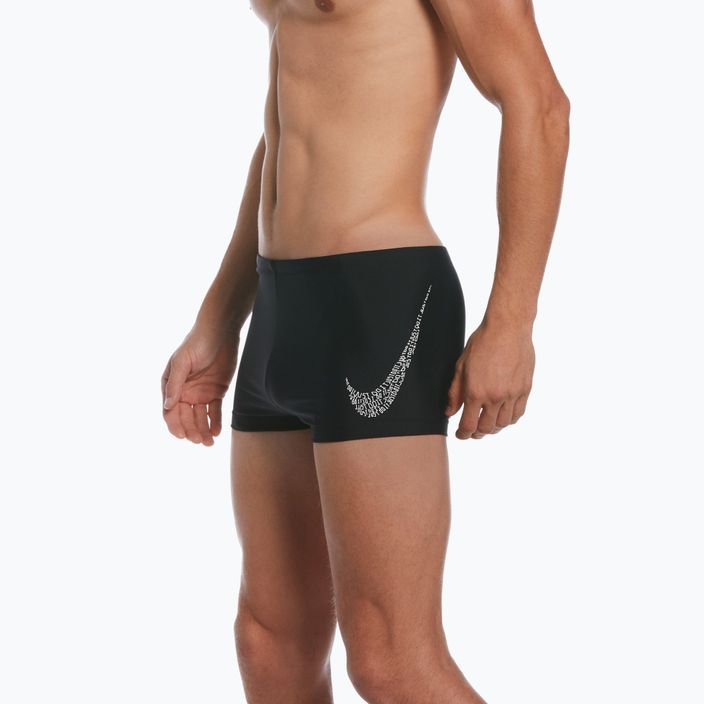Pánske plavecké boxerky Nike Jdi Swoosh Square Leg black NESSC581 5