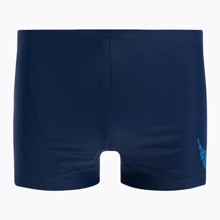 Pánske plavecké boxerky Nike Jdi Swoosh Square Leg navy blue NESSC581