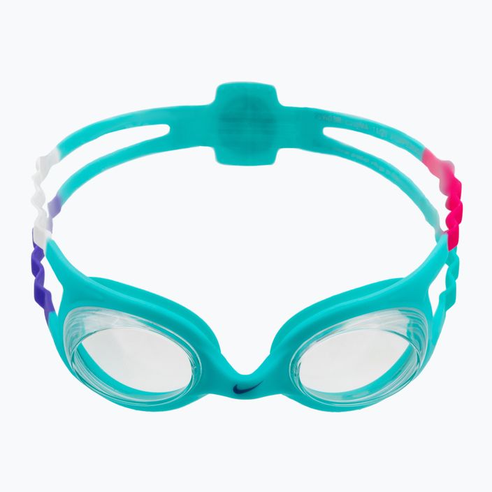 Detské plavecké okuliare Nike Easy Fit 339 svetlomodré NESSB166 2