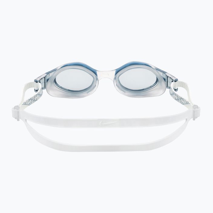 Plavecké okuliare Nike Flex Fusion 400 bielo-modré NESSC152 5