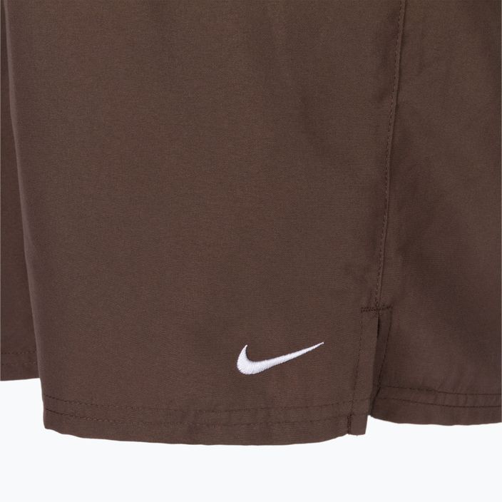Pánske plavecké šortky Nike Essential 7" Volley hnedé NESSA559-046 3