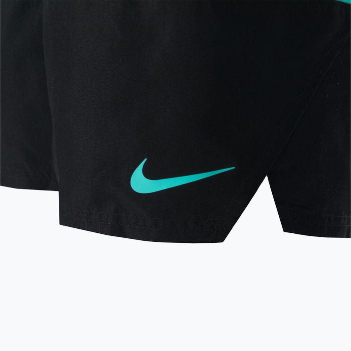 Pánske plavecké šortky Nike Split 5" Volley blue/black NESSB451-339 3