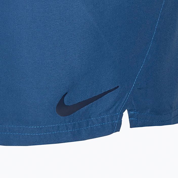 Pánske plavecké šortky Nike Split 5" Volley navy blue NESSB451-444 4