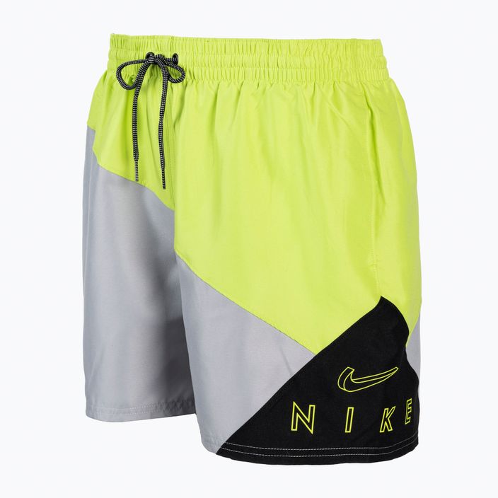 Pánske plavecké šortky Nike Logo 5" Volley zelené NESSC470-001 2