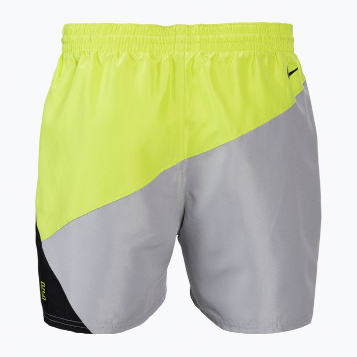 Pánske plavecké šortky Nike Logo 5" Volley zelené NESSC470-001 3